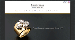 Desktop Screenshot of casamunoa.com